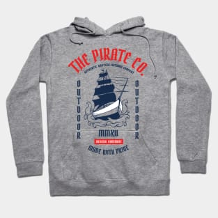 Pirate Sailing The Pirate Co Outdoor Lifestyle Nautical Hoodie